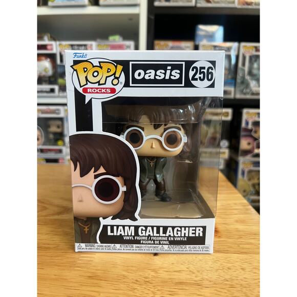 Funko Other - Liam Gallagher Oasis Funko Pop #256 Rock Band Musicians Rock Vinyl Figure UK